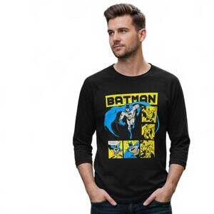 T-Shirt / Batman Graphic T-Shirt / Dark Heather Gray / Size XL / New